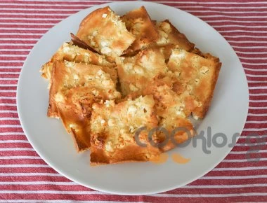 Η συνταγή της ημέρας: Λεπτό τυρόψωμο